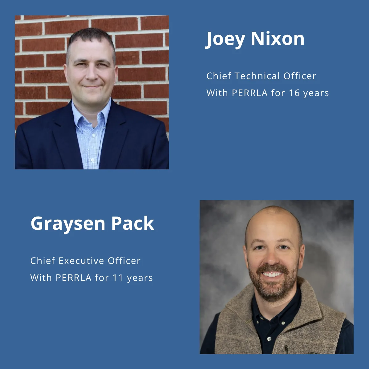 Image of Graysen Pack & Joey Nixon, the new owners of PERRLA