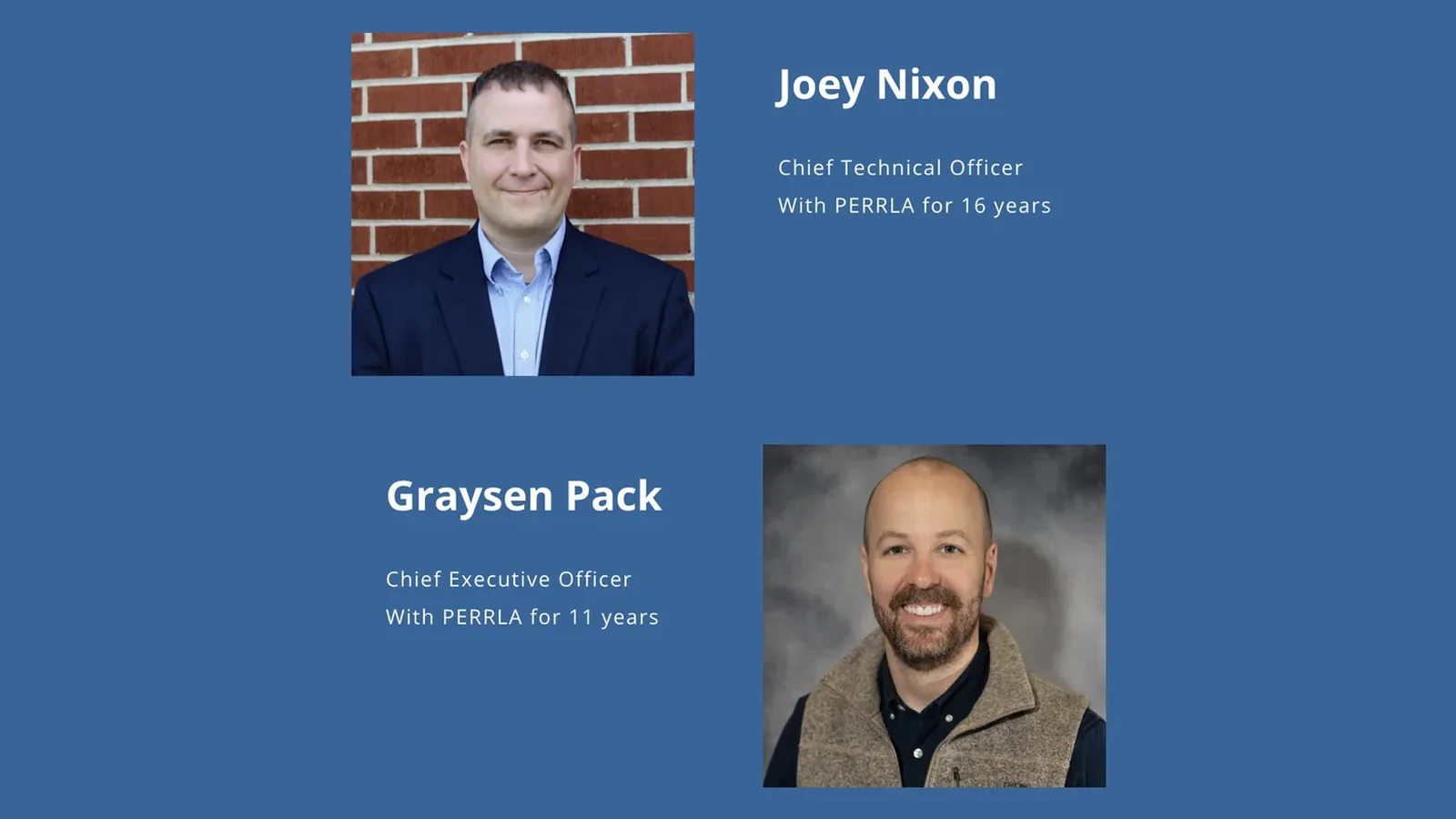 Joey Nixon, Chief Technical Officer, and Graysen Pack, Chief Executive Officer